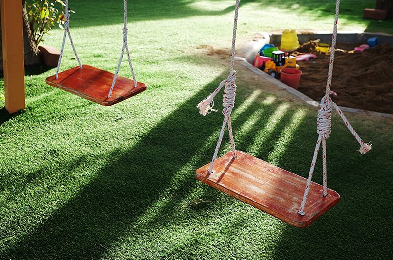 A child in a play-based counseling setting.